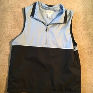 Blue & Black Athletic Vest